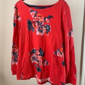 Joules long sleeve floral top 12‎